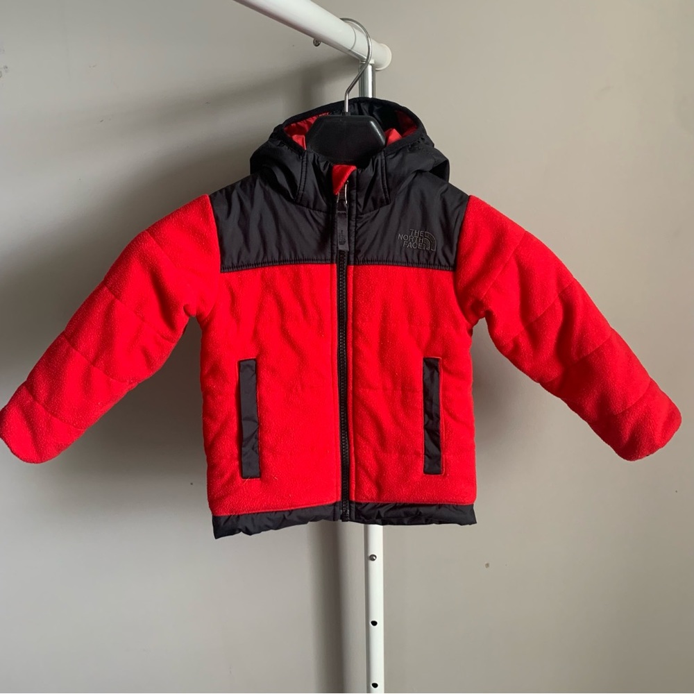 The North Face Hooded Reversible Winter Jacket. 2T.
